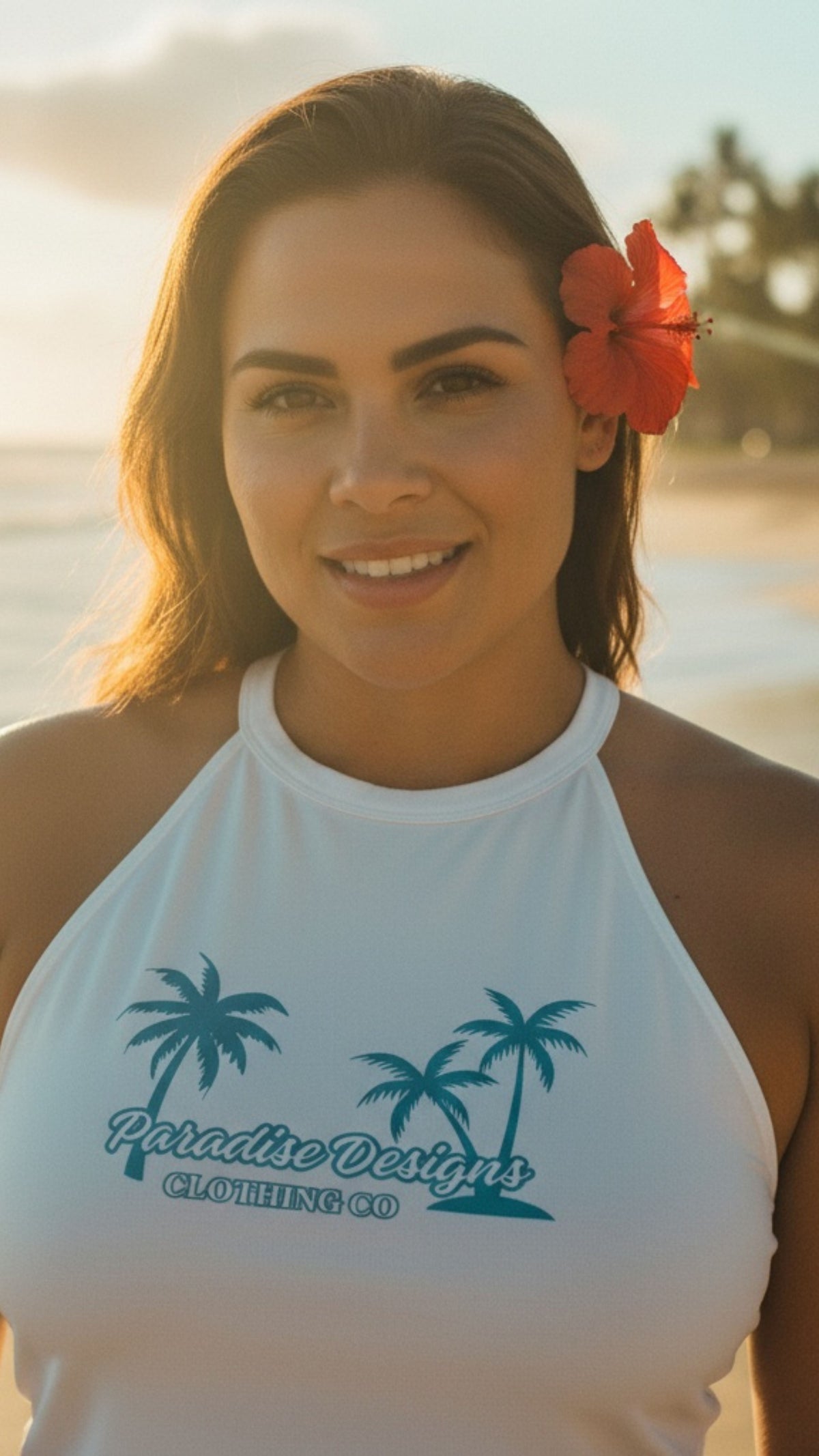 Women's Tank Top - Blue Paradise