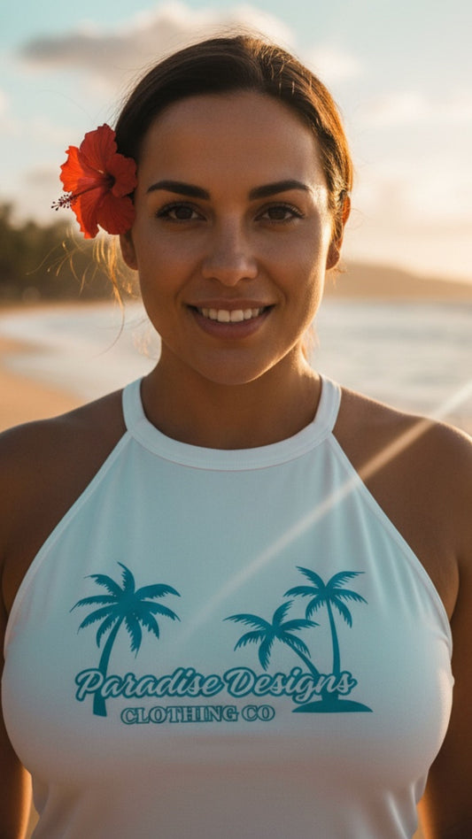 Women's Tank Top - Paradise Blue