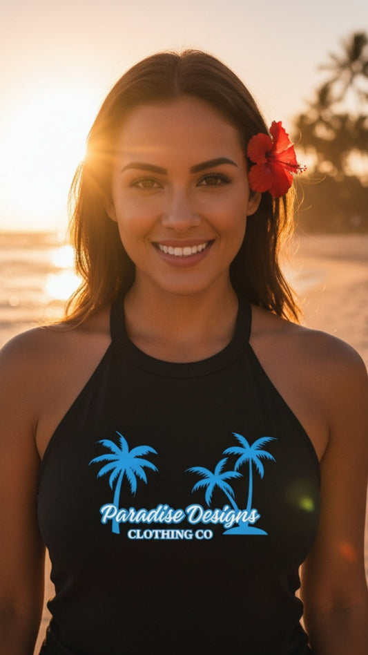 Women's Tank Top - Blue Paradise
