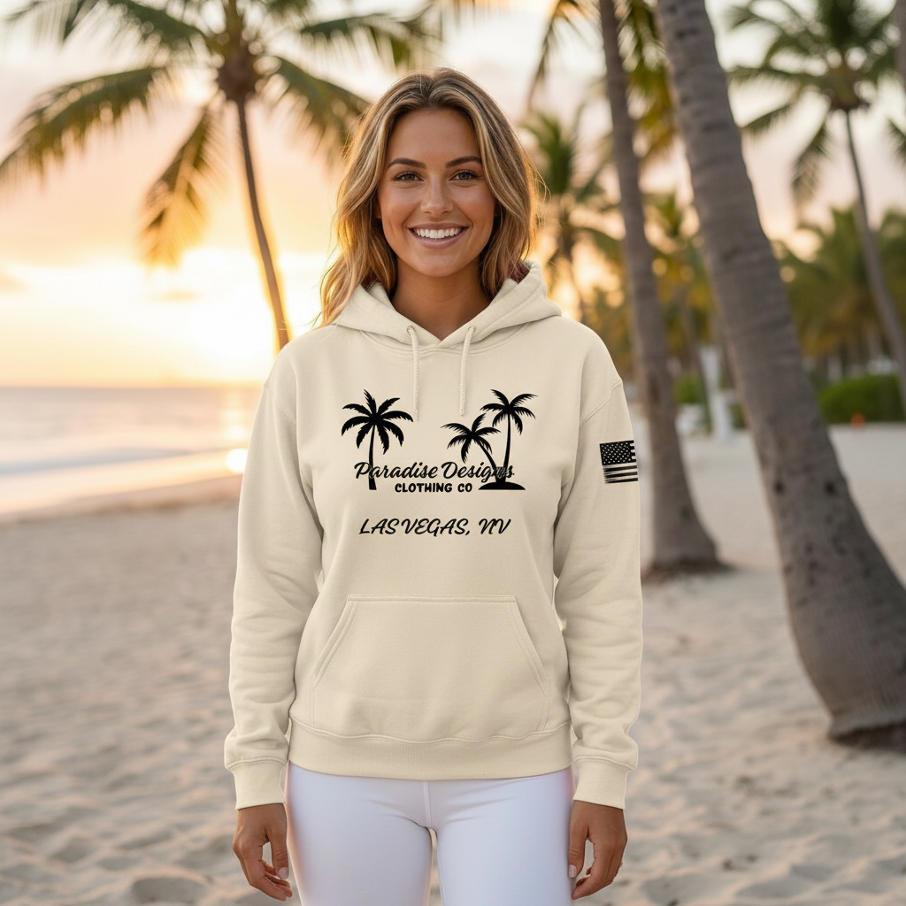 Paradise Hoodie - Paradise Las Vegas Blackout Hoodie