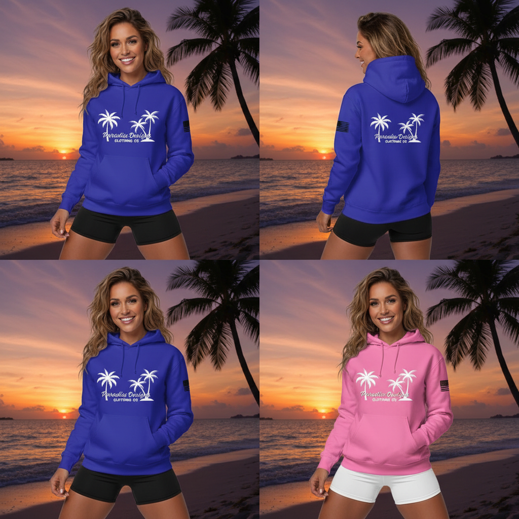 Paradise Whiteout Hoodie