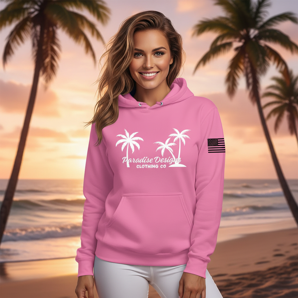 Paradise Whiteout Hoodie