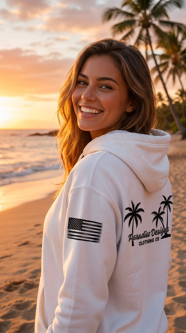 Paradise Hoodie - Blackout Hoodie