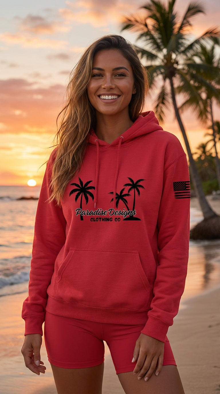 Paradise Hoodie - Blackout Hoodie