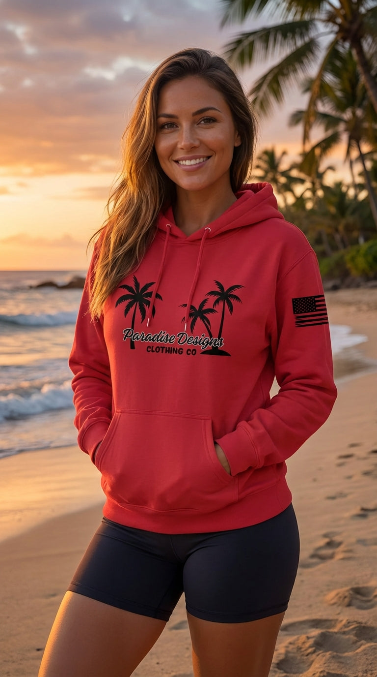 Paradise Hoodie - Blackout Hoodie