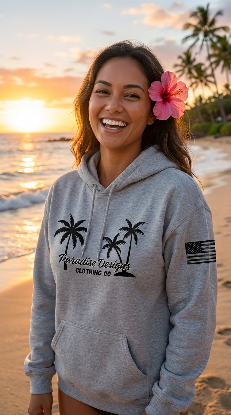 Paradise Hoodie - Blackout Hoodie