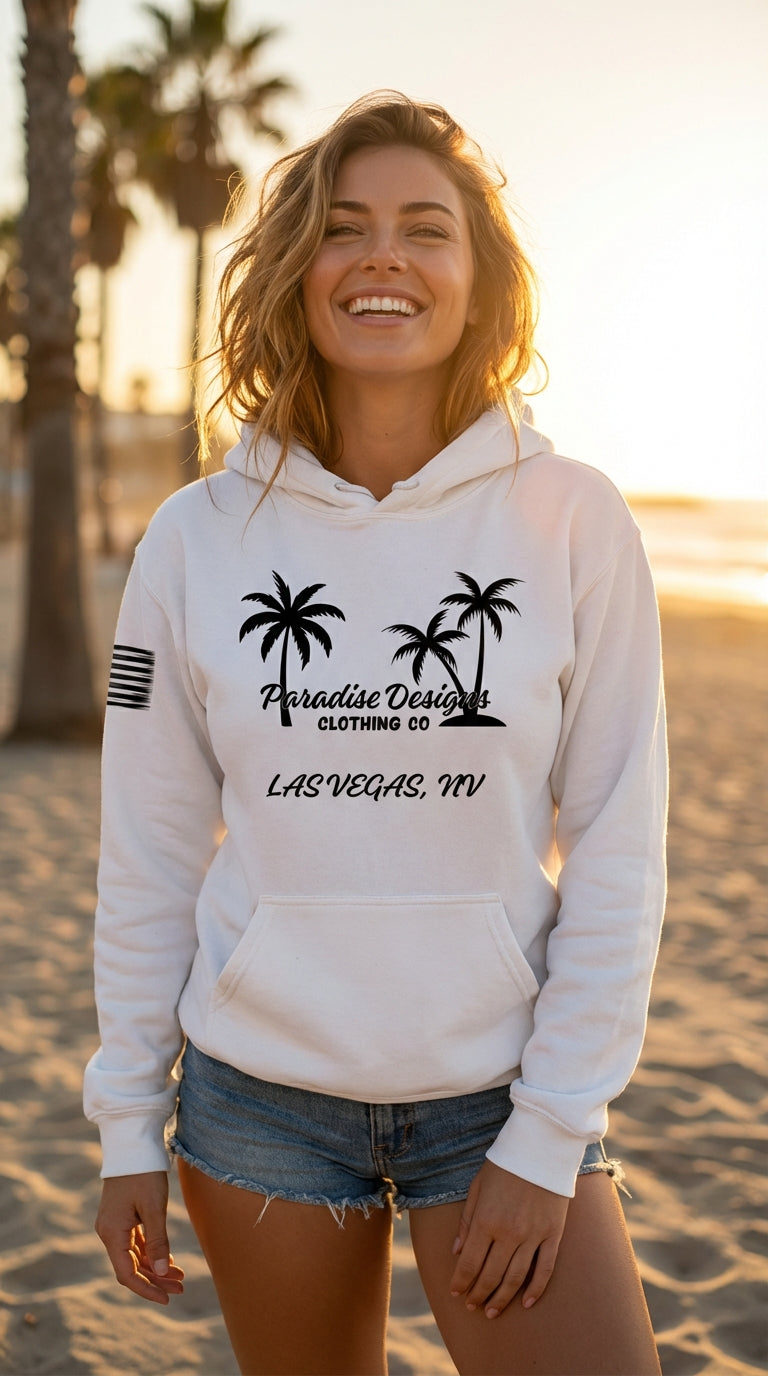 Paradise Hoodie - Paradise Las Vegas Blackout Hoodie
