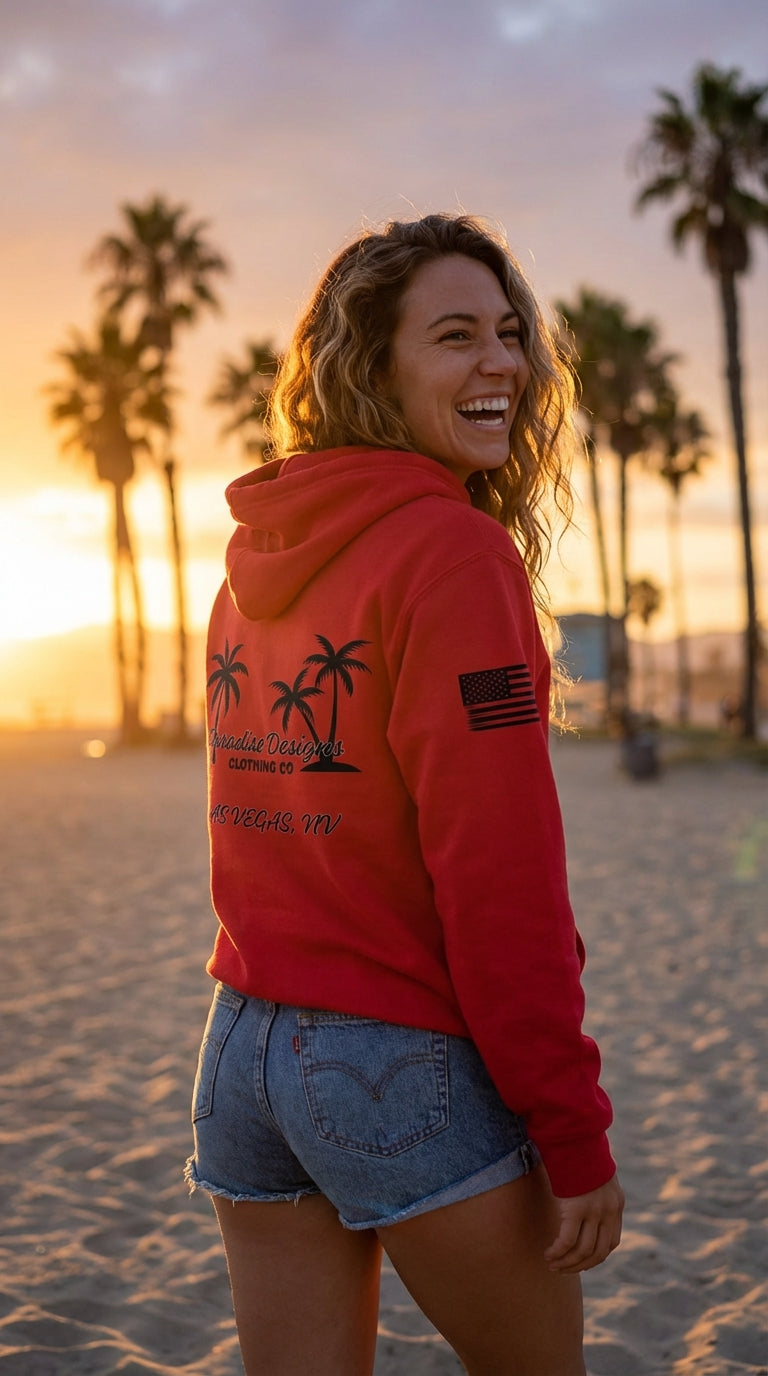 Paradise Hoodie - Paradise Las Vegas Blackout Hoodie