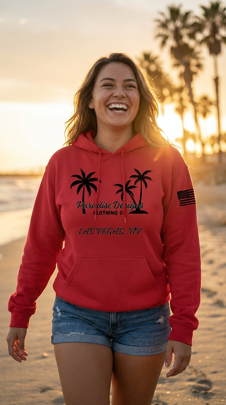 Paradise Hoodie - Paradise Las Vegas Blackout Hoodie