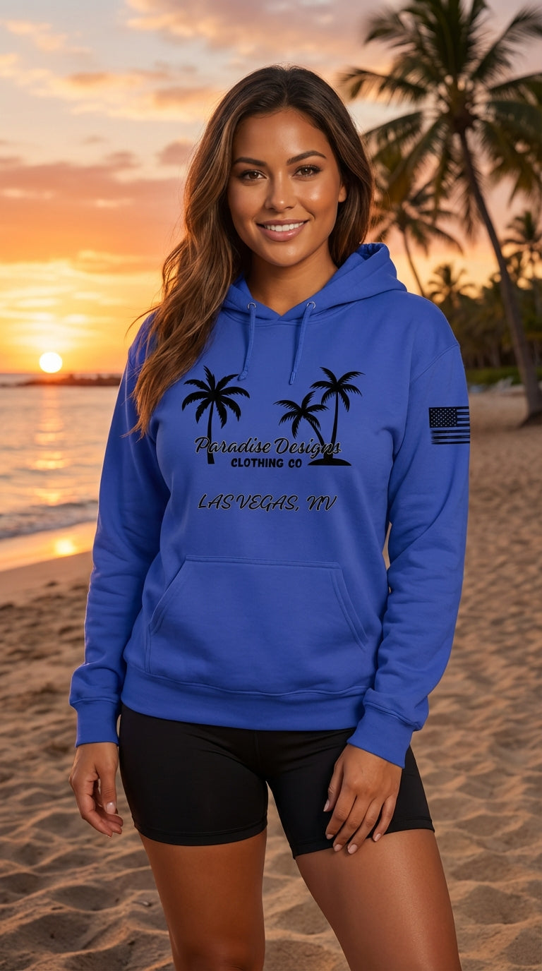 Paradise Hoodie - Paradise Las Vegas Blackout Hoodie