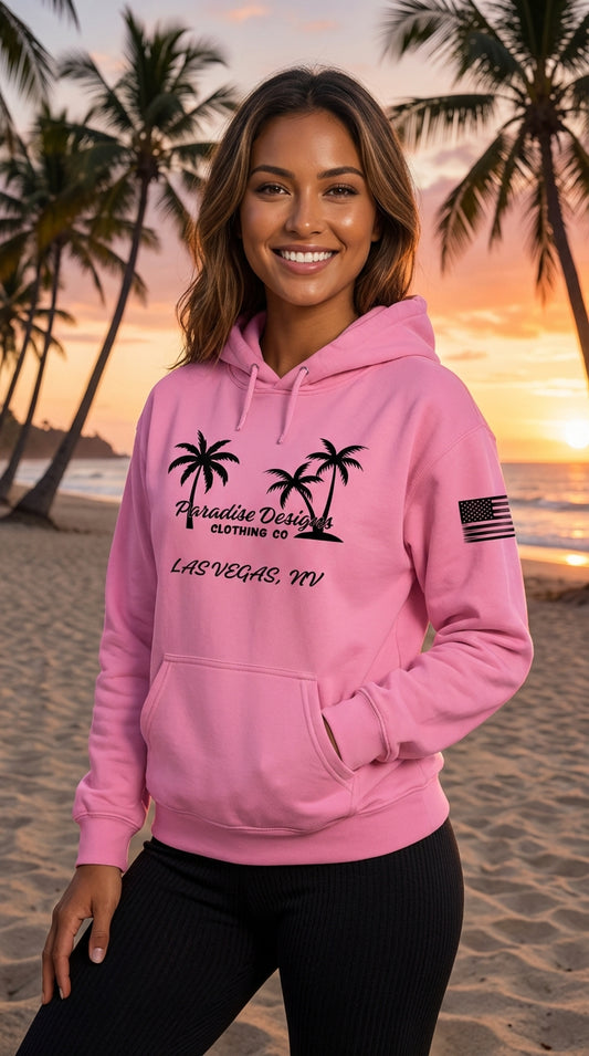 Paradise Las Vegas Blackout Hoodie