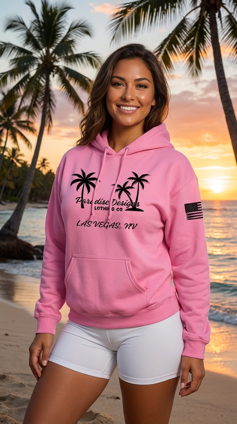 Paradise Las Vegas Blackout Hoodie