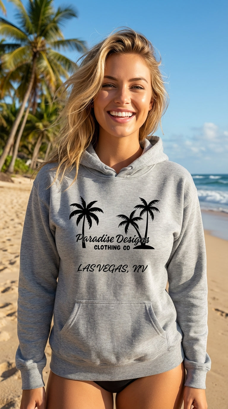 Paradise Las Vegas Blackout Hoodie