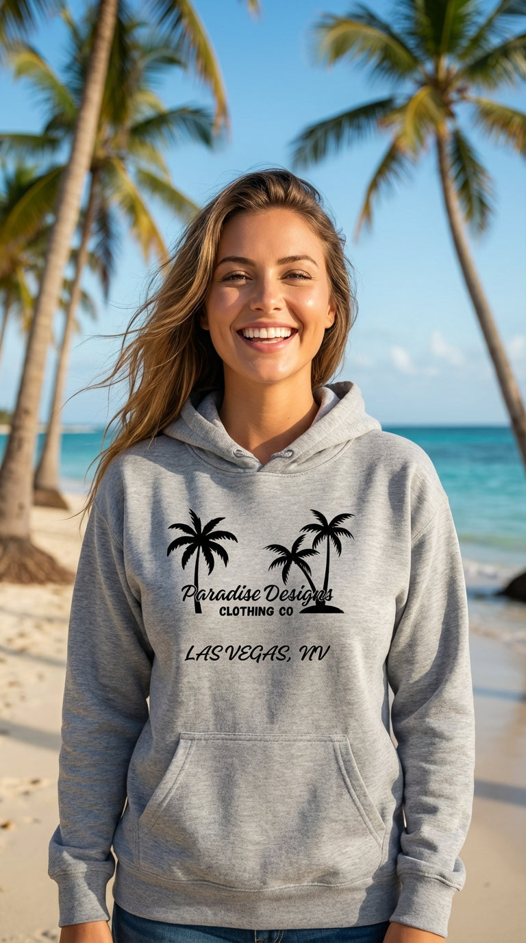 Paradise Las Vegas Blackout Hoodie