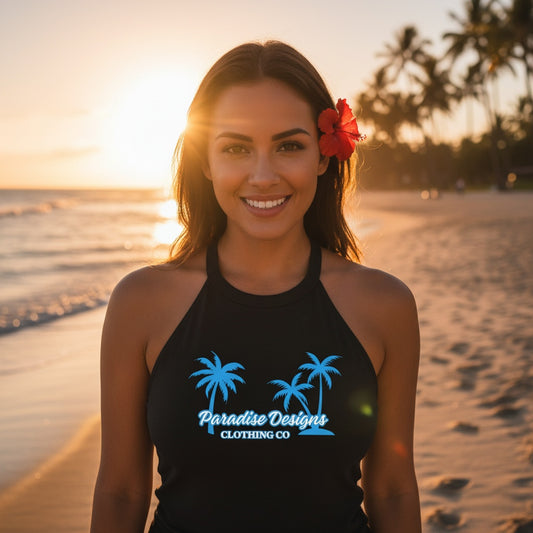 Women's Tank Top - Blue Paradise