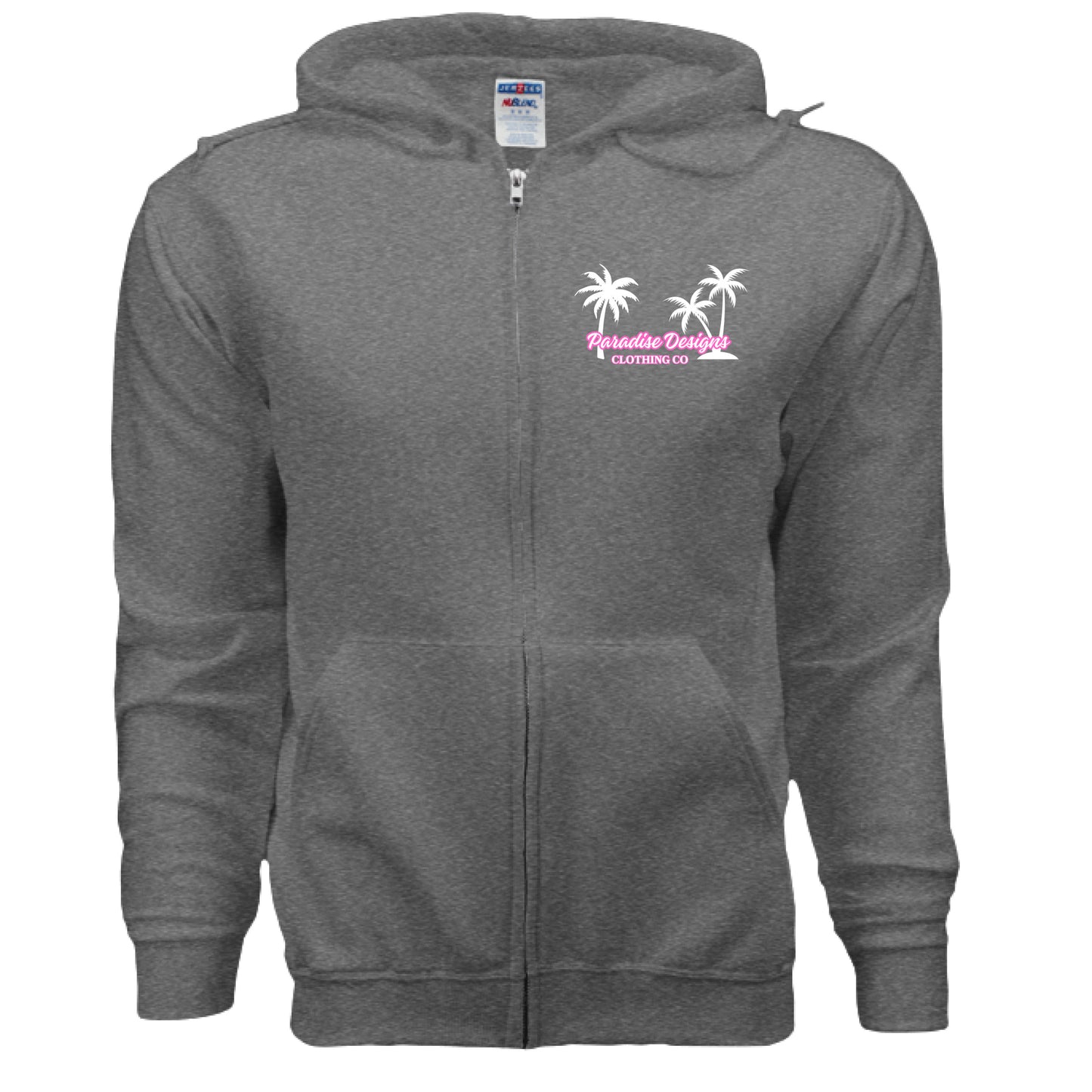 BLACK HEATHER - FRONT