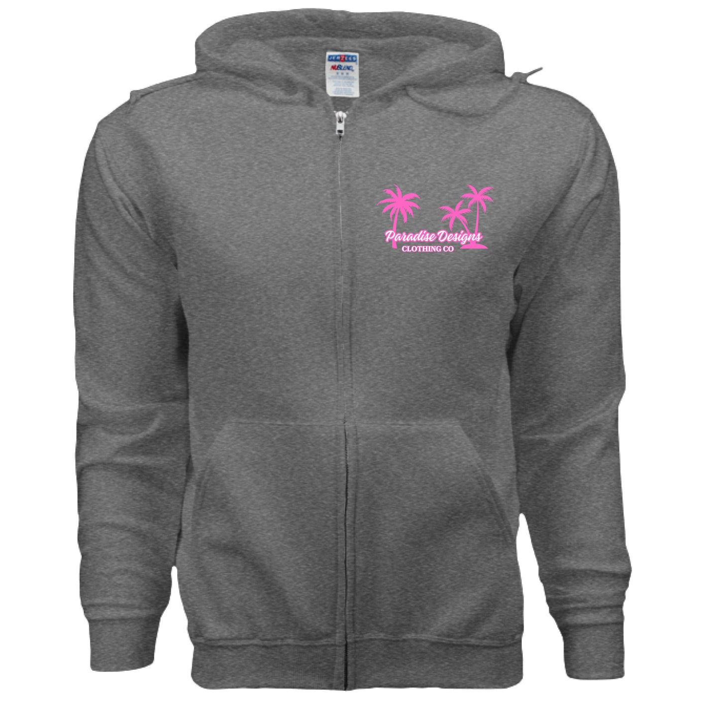 BLACK HEATHER - FRONT