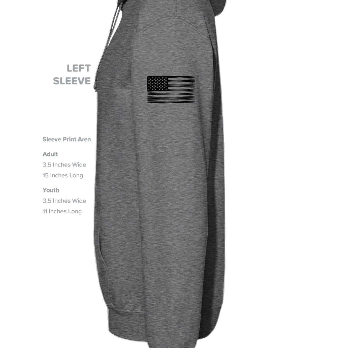 Graphite Hthr - SLEEVE_LEFT