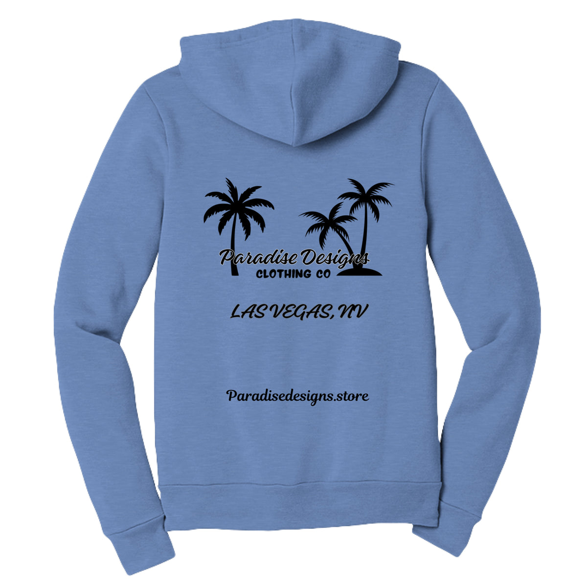 Heather Columbia Blue - BACK