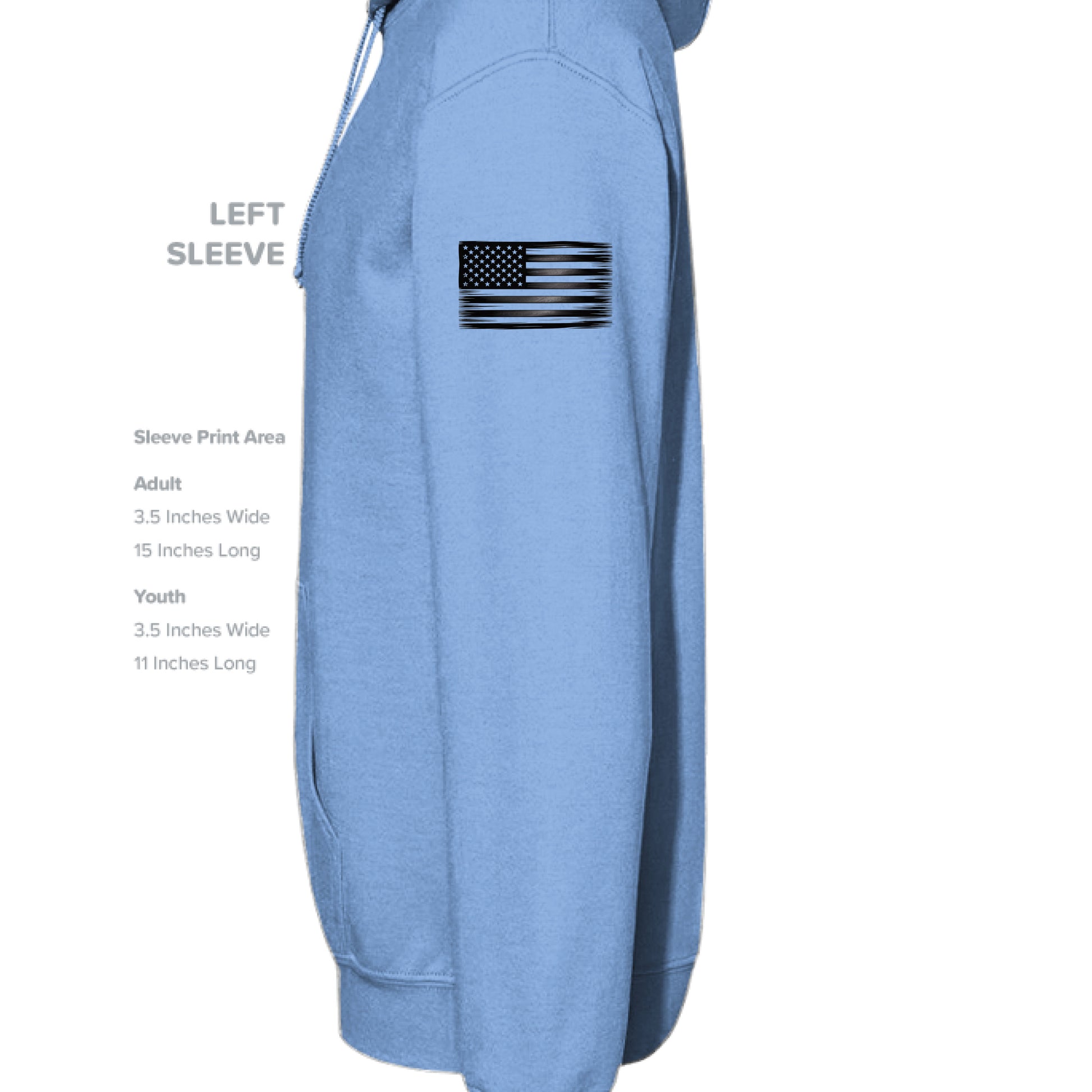 Carolina Blue - SLEEVE_LEFT