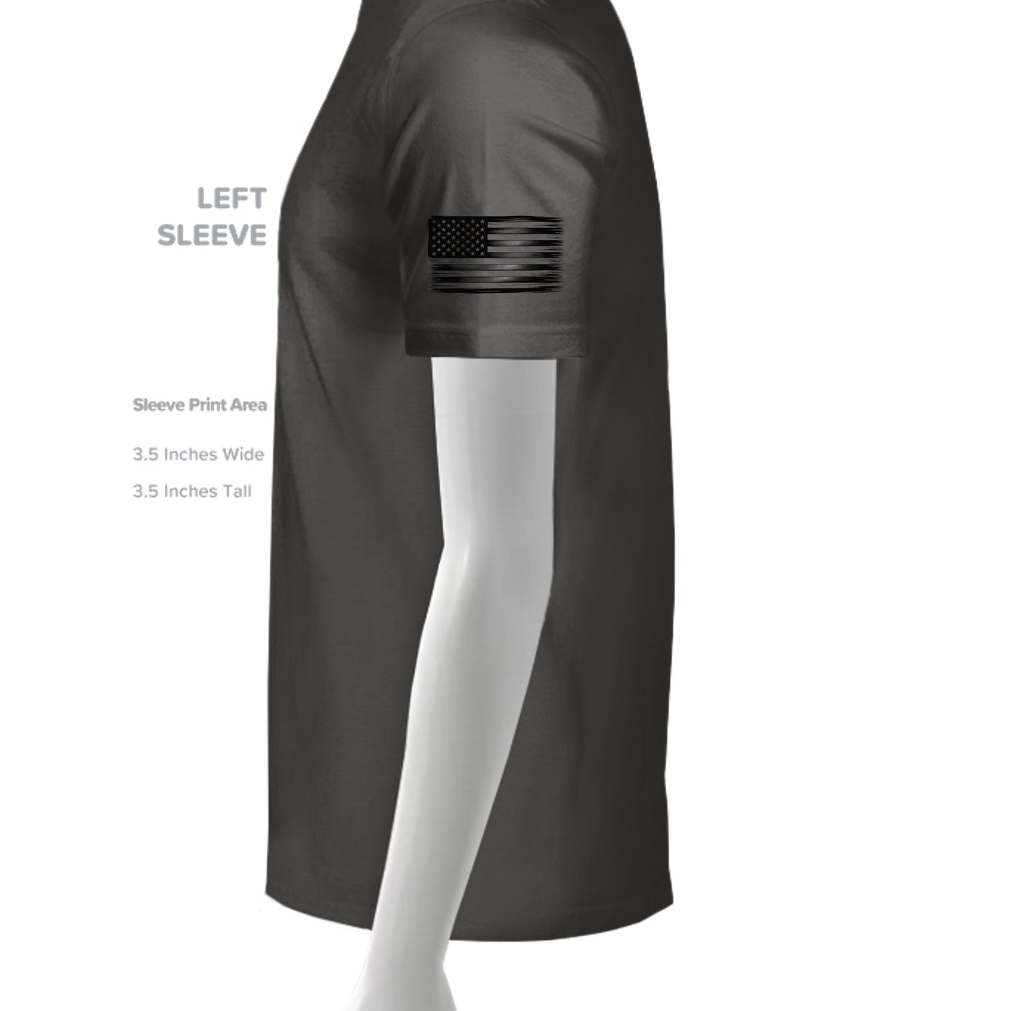 Black Heather - 6405CVC - SLEEVE_LEFT