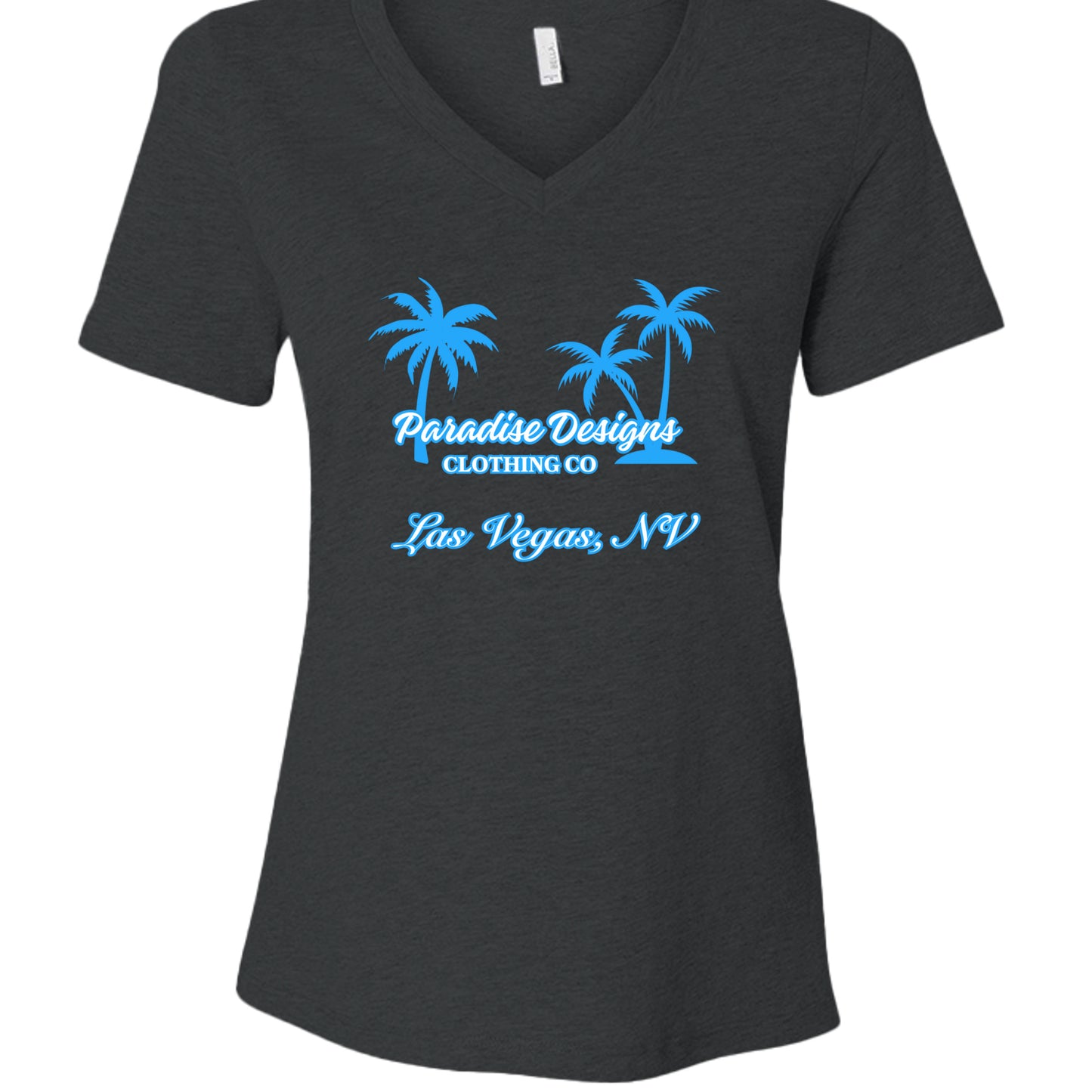 Dark Grey Heather - 6405CVC - FRONT