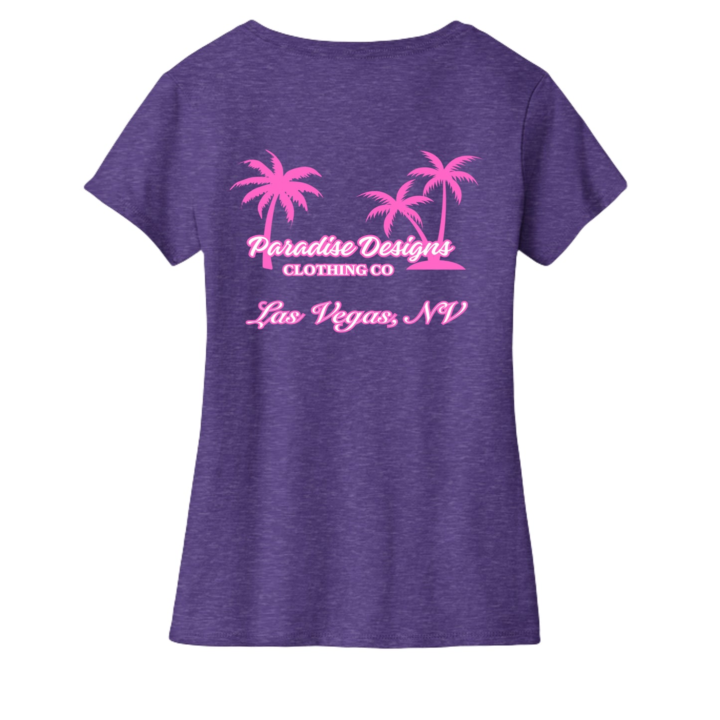 Team Purple Heather - LPC455V - BACK