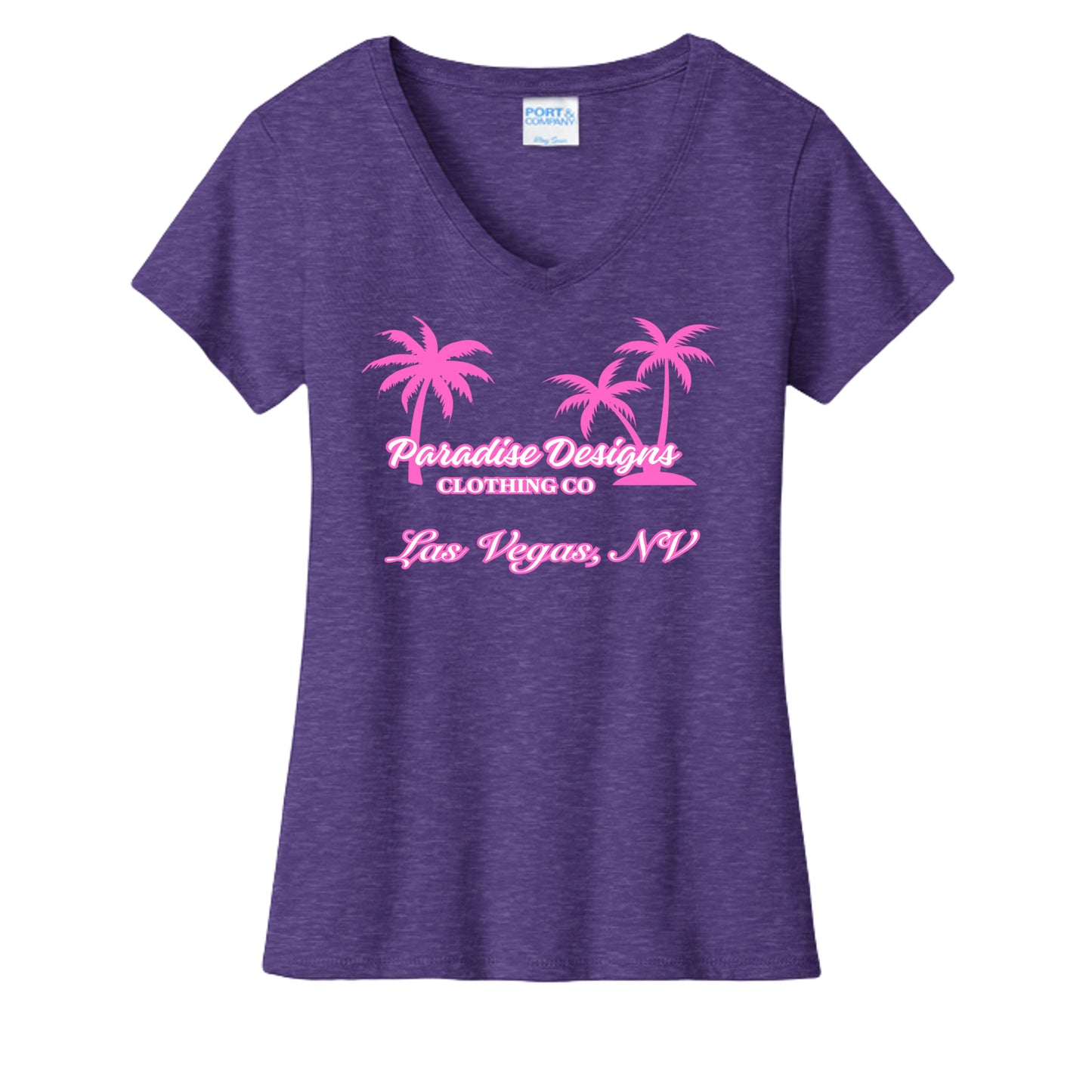 Team Purple Heather - LPC455V - FRONT